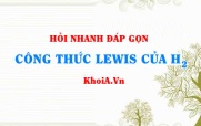 Công thức Lewis của H2 (Hydrogen lewis structure)